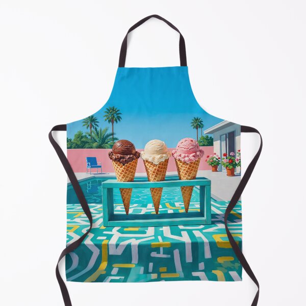 Item preview, Three Ice Cream Cones Pop Art designed and sold by Home Decor Art.