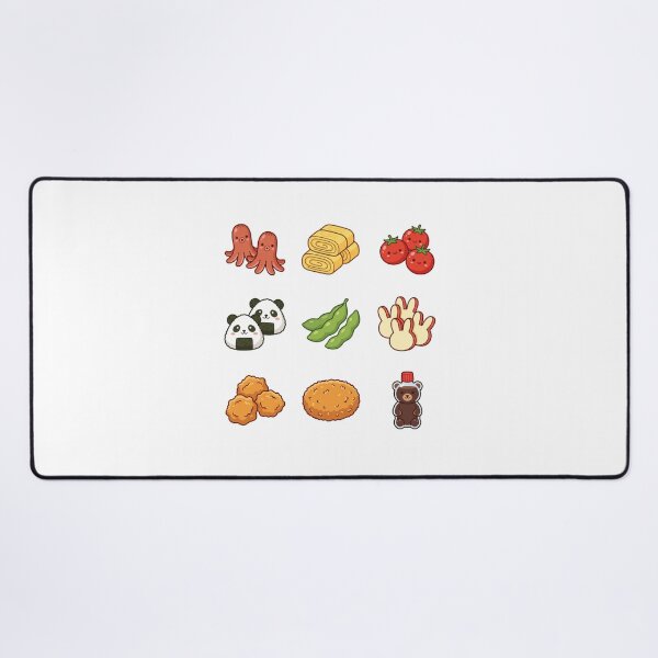 Item preview, Cute Kawaii Japanese Bento Box Side Dishes Sticker Pack Foodie Aesthetic designed and sold by mood-draftsman.