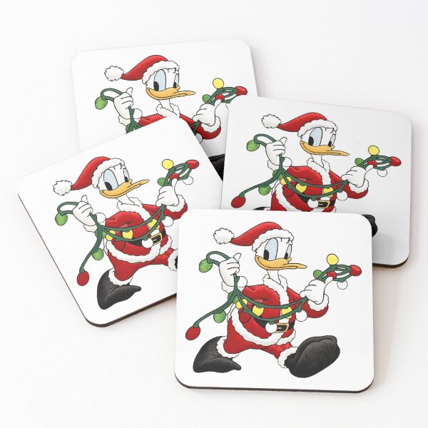 Item preview, Festive Duck Santa Christmas Lights Celebration Design designed and sold by JosephMar54236.