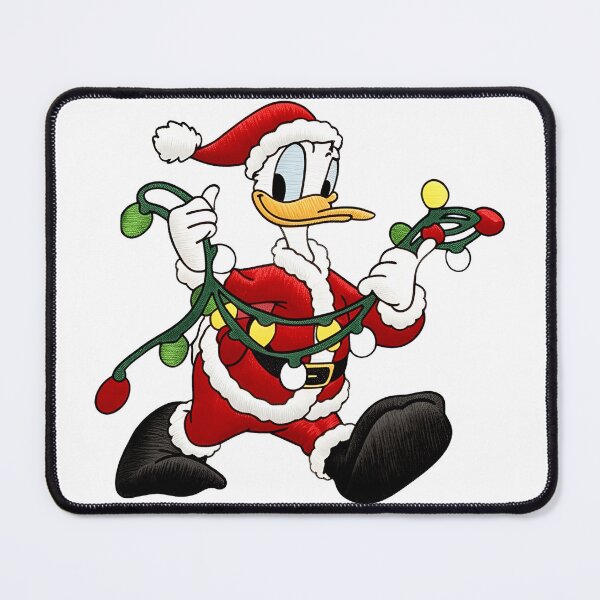 Item preview, Festive Duck Santa Christmas Lights Celebration Design designed and sold by JosephMar54236.