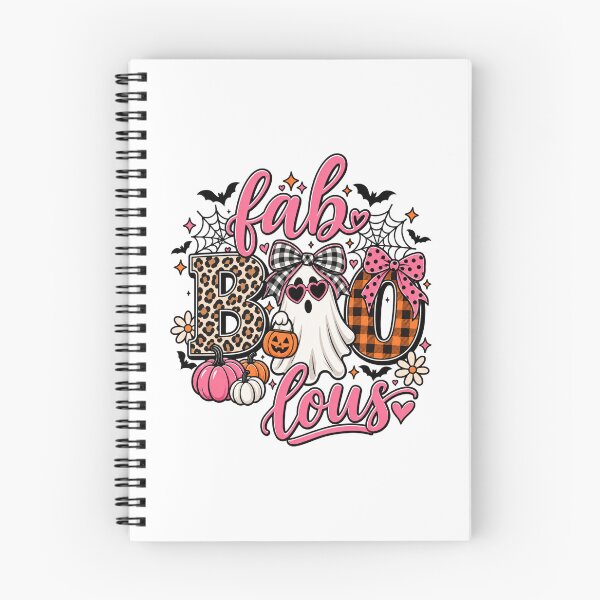Item preview, Fab BOO lous Halloween Ghost Bow Leopard Plaid Cute Spooky designed and sold by afr-saad.