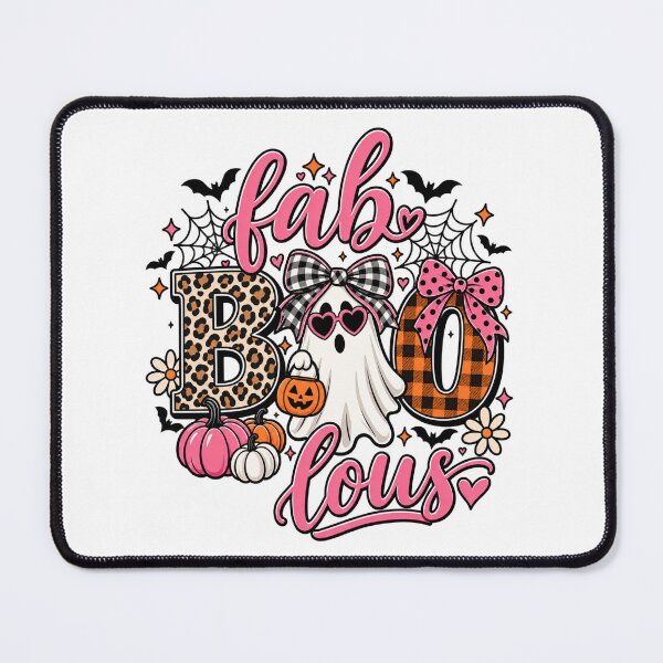 Item preview, Fab BOO lous Halloween Ghost Bow Leopard Plaid Cute Spooky designed and sold by afr-saad.