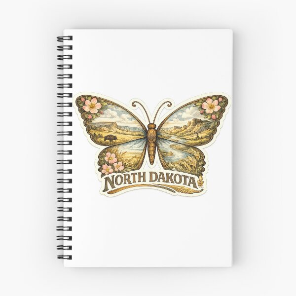 Item preview, North Dakota State Soul Butterfly designed and sold by Whimspired By Paxx.