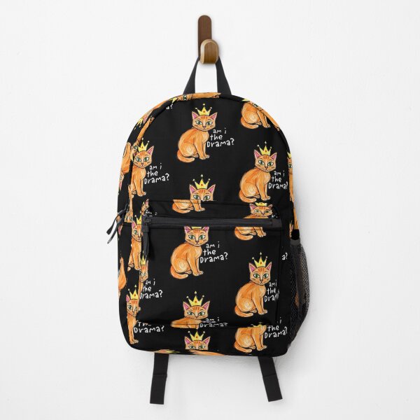 Item preview, Orange Cat Crown Drama Queen Funny Feline Art designed and sold by GiaoCalonas.