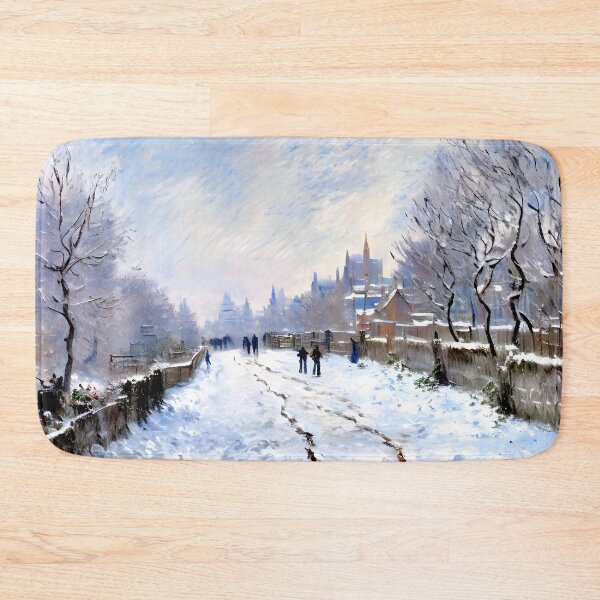 Item preview, Snow at Argenteuil designed and sold by artdesignsnow.