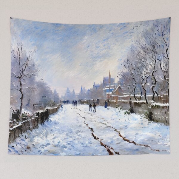 Aperçu de l'œuvre Neige à Argenteuil créée et vendue par artdesignsnow.