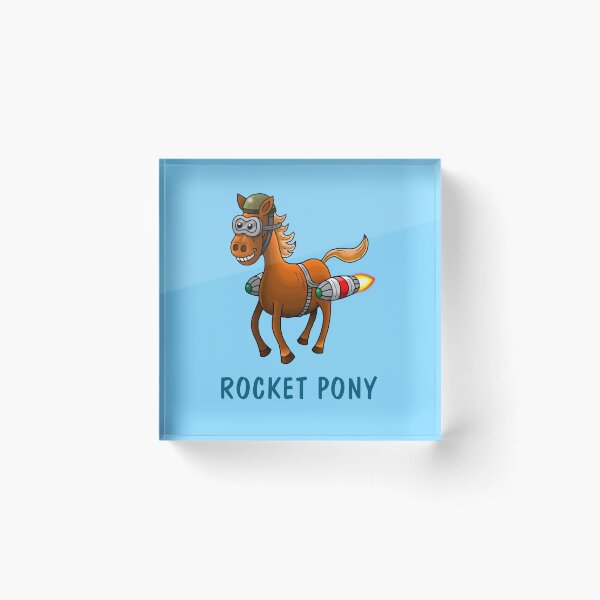 Item preview, The Flying Rocket Pony designed and sold by Restarter.
