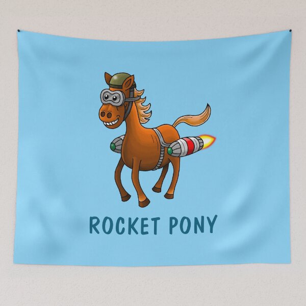 Item preview, The Flying Rocket Pony designed and sold by Restarter.