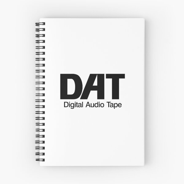Item preview, Digital Audio Tape DAT Vintage Tech Logo designed and sold by dmladero.