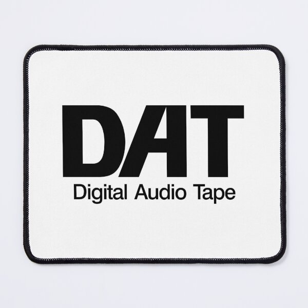 Item preview, Digital Audio Tape DAT Vintage Tech Logo designed and sold by dmladero.