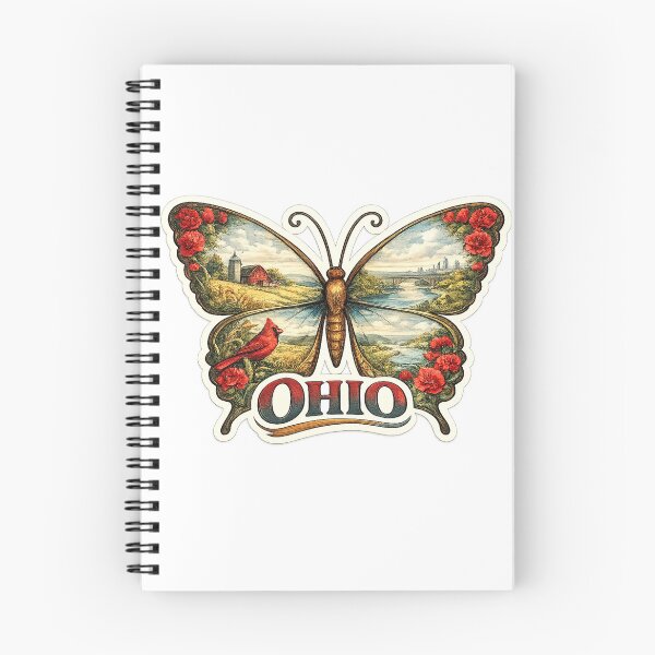 Item preview, Ohio State Soul Butterfly designed and sold by Whimspired By Paxx.