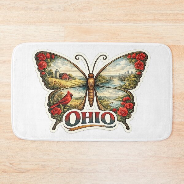 Item preview, Ohio State Soul Butterfly designed and sold by Whimspired By Paxx.