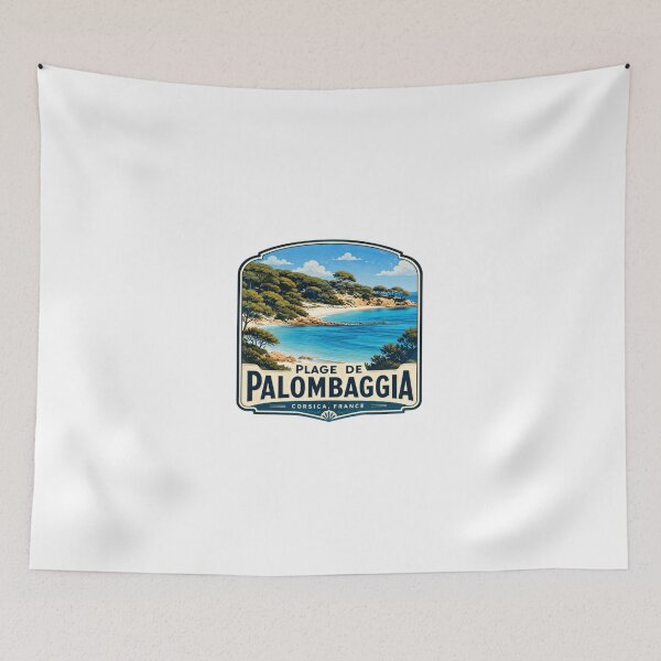 Aperçu de l'œuvre Plage De Palombaggia Corse, France Voyage Vacances Plage Souvenir créée et vendue par Simsimah26Parks.