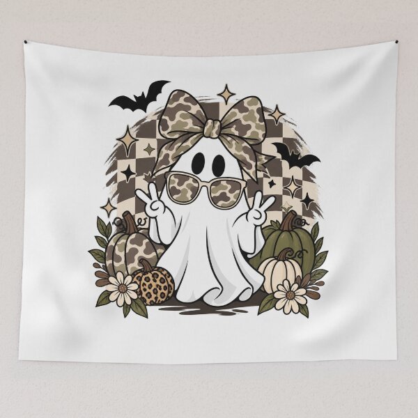Item preview, Cute Ghost Halloween designed and sold by afr-saad.