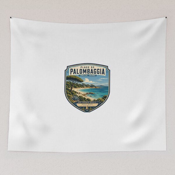 Item preview, Plage De Palombaggia Corsica, France Mediterranean Paradise Crystal Waters Wild Beauty Travel Destination designed and sold by Simsimah26Parks.