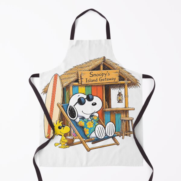Item preview, Snoopy Beach Hammock Summer Vacation  designed and sold by FlutterDtealArt.