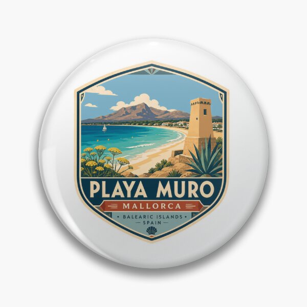 Item preview, Playa Muro Mallorca Balearic Islands Spain Travel Souvenir designed and sold by Simsimah26Parks.