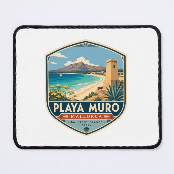 Item preview, Playa Muro Mallorca Balearic Islands Spain Travel Souvenir designed and sold by Simsimah26Parks.