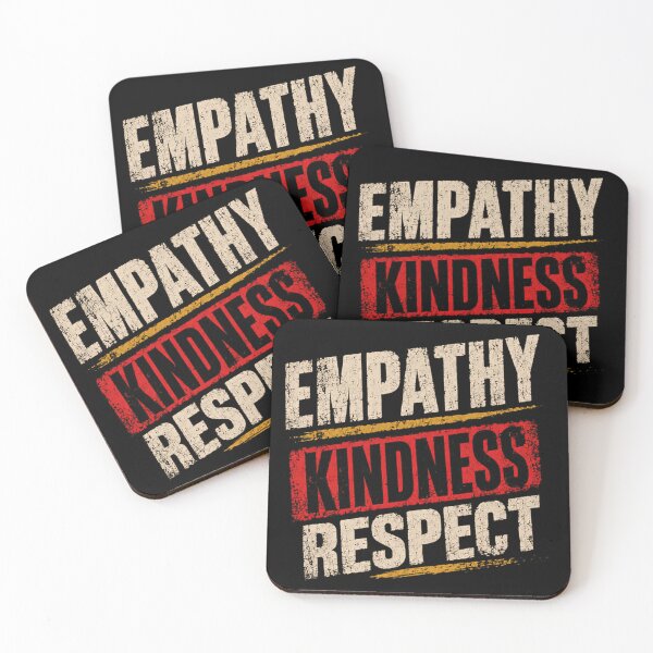 Item preview, Empathy Kindness Respect Positive Values Humanitarian Inspiration designed and sold by RetroMini2026.