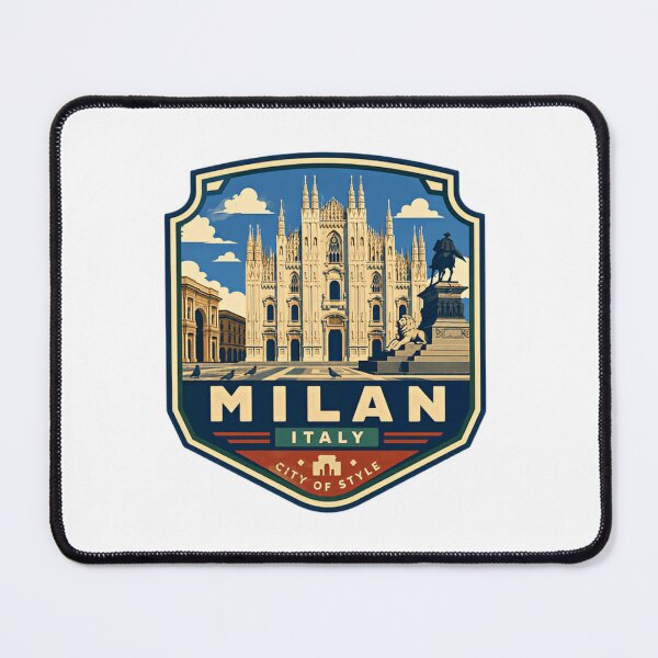 Item preview, Milan Italy City Of Style European Travel Landmark designed and sold by Simsimah26Parks.
