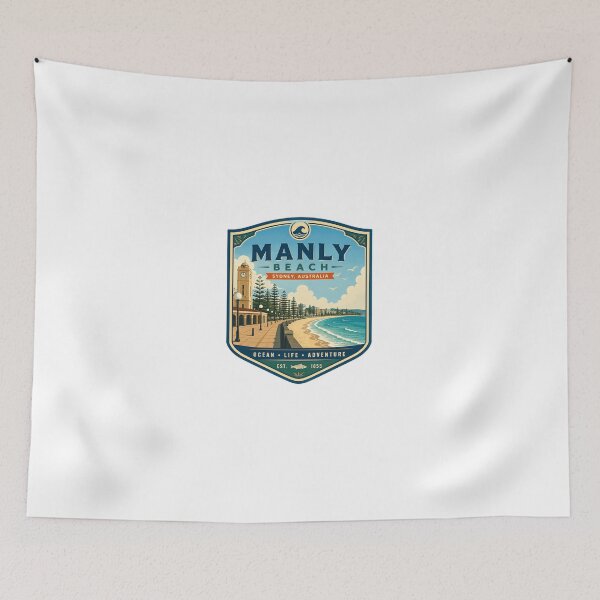 Item preview, Manly Beach Sydney Australia Ocean Life Adventure Travel designed and sold by Simsimah26Parks.