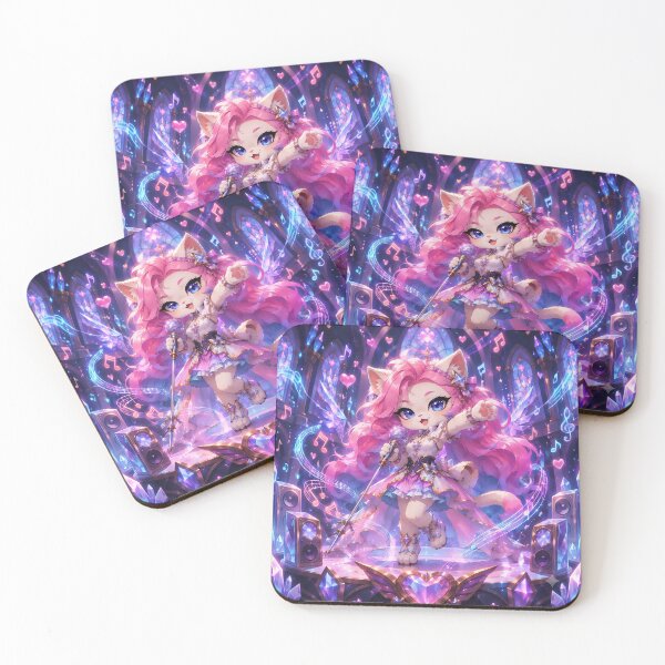 Item preview, Kawaii Singing Kitten – Crystal and Fantasy Musical Princess designed and sold by Lunatik Cat.