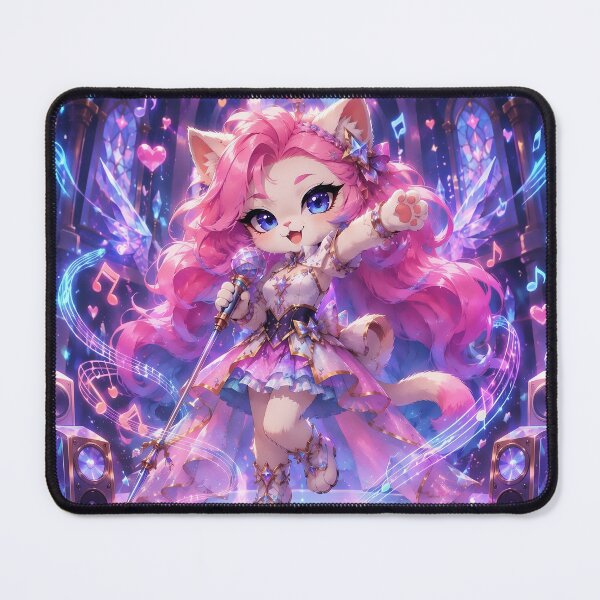 Item preview, Kawaii Singing Kitten – Crystal and Fantasy Musical Princess designed and sold by Lunatik Cat.