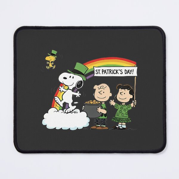 Item preview, Happy St. Patrick’S Day Charlie Brown & Snoopy Design – Cute Peanuts Holiday Art | Limited Edition designed and sold by alterity268.