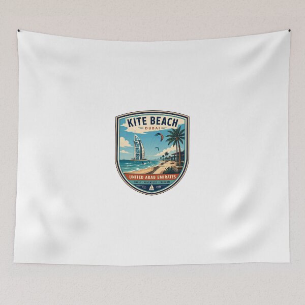 Item preview, Kite Beach Dubai United Arab Emirates Coast Adventure Freedom Kitesurfing Travel Vacation designed and sold by Simsimah26Parks.