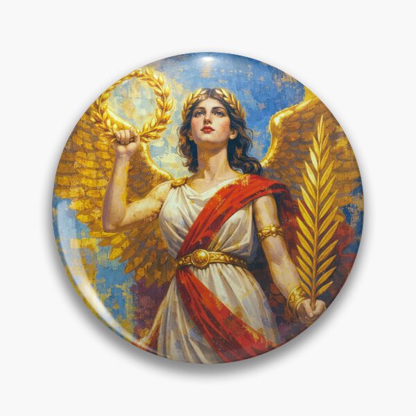Item preview, Greek Goddess Nike - Wings of Victory Painting designed and sold by GalleryKauffeld.