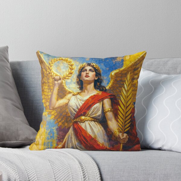 Item preview, Greek Goddess Nike - Wings of Victory Painting designed and sold by GalleryKauffeld.