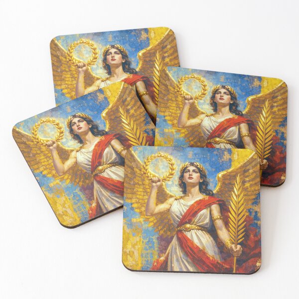 Item preview, Greek Goddess Nike - Wings of Victory Painting designed and sold by GalleryKauffeld.