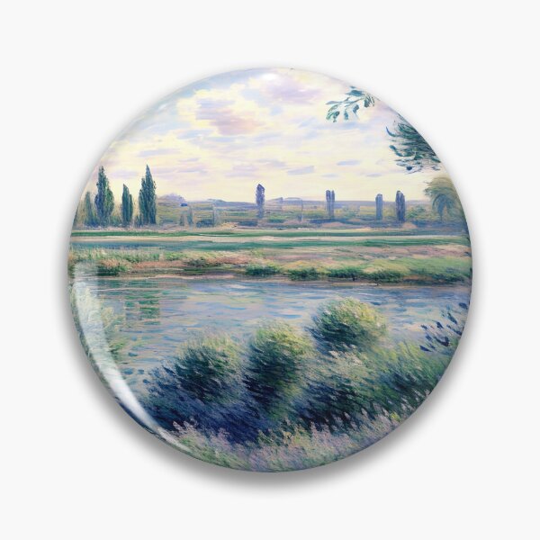 Item preview, Banks of the Seine near Vétheuil  designed and sold by artdesignsnow.