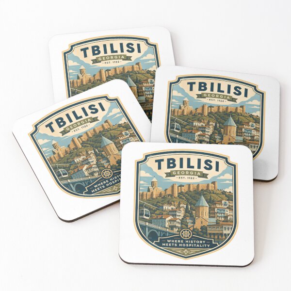 Item preview, Tbilisi Georgia Est. 1122 Where History Meets Hospitality Georgian Travel Souvenir designed and sold by Simsimah26Parks.