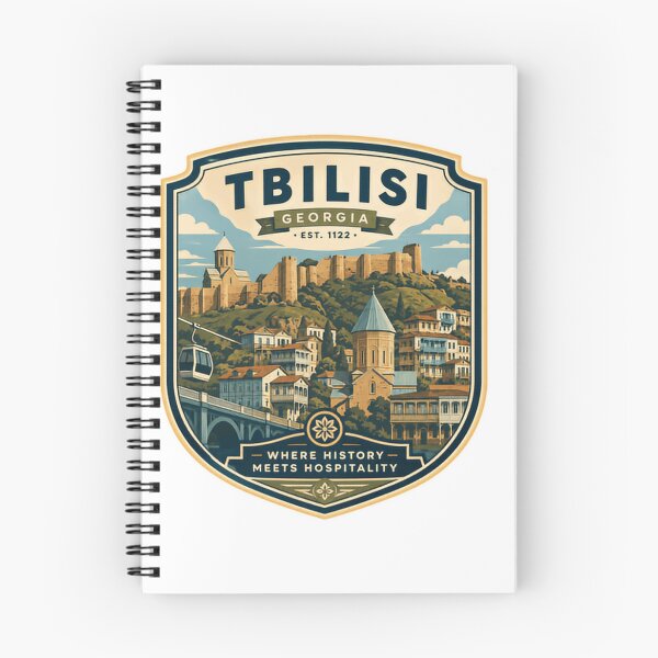 Item preview, Tbilisi Georgia Est. 1122 Where History Meets Hospitality Georgian Travel Souvenir designed and sold by Simsimah26Parks.