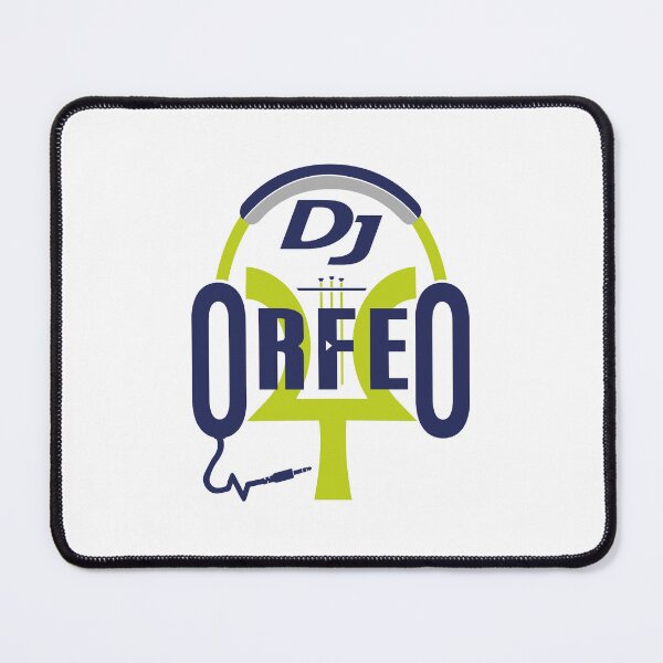 Item preview, DJ Orfeo Music Headphone Emblem Logo designed and sold by dmladero.
