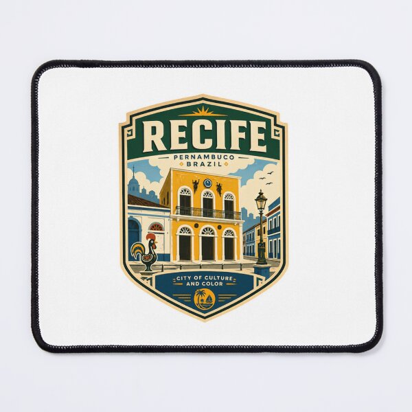 Item preview, Recife Pernambuco Brazil City Of Culture And Color Brazilian Travel Vacation Tourist designed and sold by Simsimah26Parks.