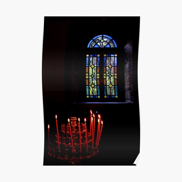 Church Window Poster
