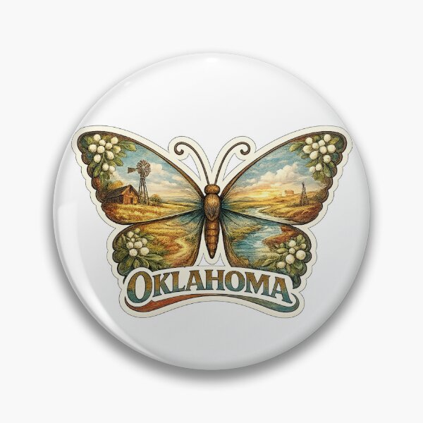 Item preview, Oklahoma State Soul Butterfly designed and sold by Whimspired By Paxx.