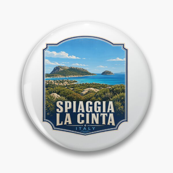 Item preview, Spiaggia La Cinta Italy Sardinian Beach Vacation Memento designed and sold by Simsimah26Parks.