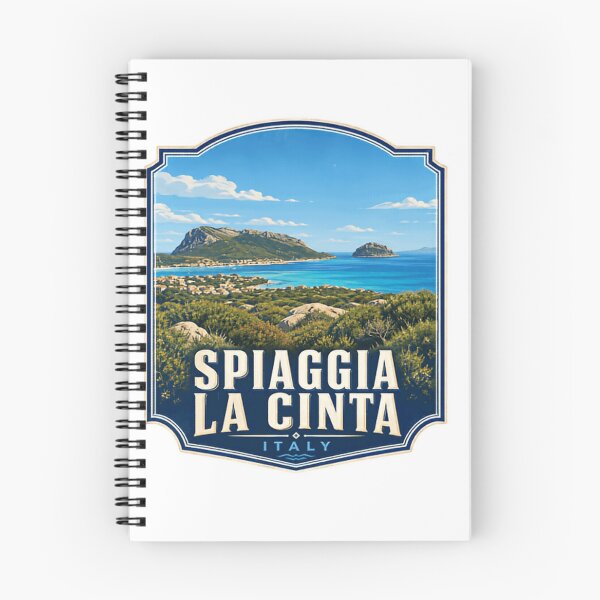 Item preview, Spiaggia La Cinta Italy Sardinian Beach Vacation Memento designed and sold by Simsimah26Parks.