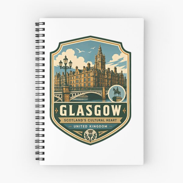 Item preview, Glasgow Scotland's Cultural Heart United Kingdom Travel Souvenir Scottish Heritage designed and sold by Simsimah26Parks.