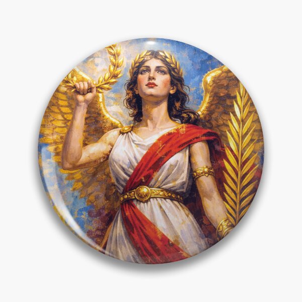 Item preview, Greek Goddess Nike - The Spirit of Victory Painting designed and sold by GalleryKauffeld.