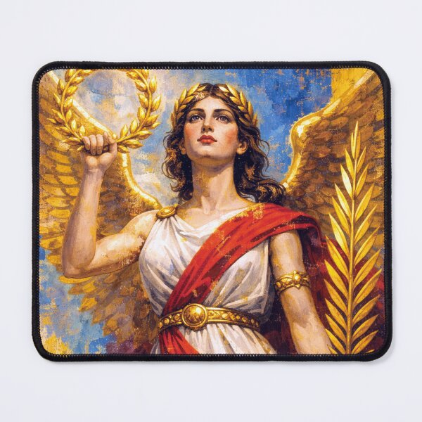 Item preview, Greek Goddess Nike - The Spirit of Victory Painting designed and sold by GalleryKauffeld.