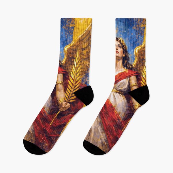 Item preview, Greek Goddess Nike - The Spirit of Victory Painting designed and sold by GalleryKauffeld.