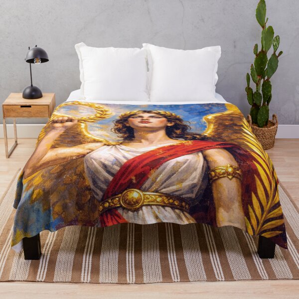 Item preview, Greek Goddess Nike - The Spirit of Victory Painting designed and sold by GalleryKauffeld.
