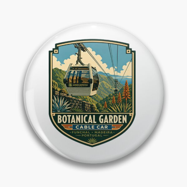 Item preview, Botanical Garden Cable Car Funchal Madeira Portugal Travel Tourist Souvenir designed and sold by Simsimah26Parks.