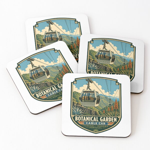 Item preview, Botanical Garden Cable Car Funchal Madeira Portugal Travel Tourist Souvenir designed and sold by Simsimah26Parks.