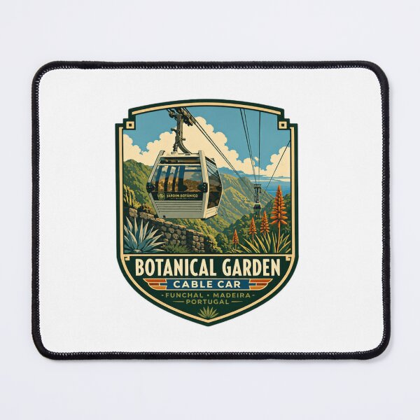 Item preview, Botanical Garden Cable Car Funchal Madeira Portugal Travel Tourist Souvenir designed and sold by Simsimah26Parks.