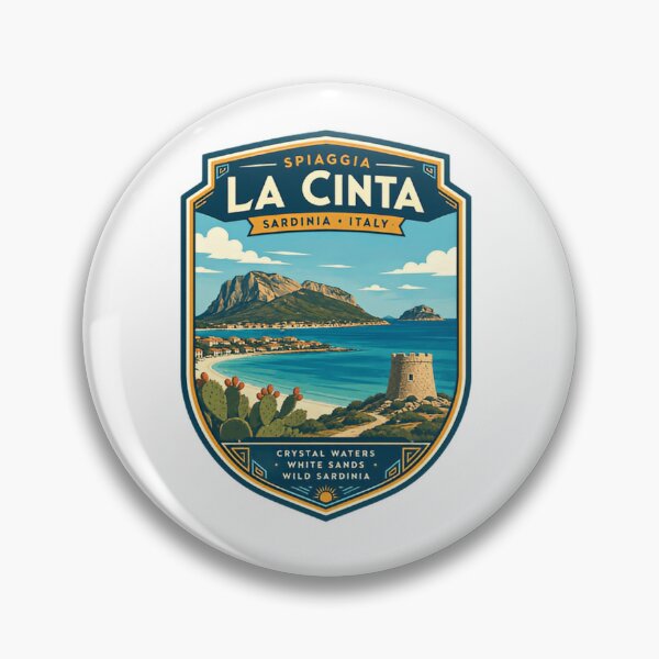 Item preview, Spiaggia La Cinta Sardinia Italy Crystal Waters White Sands Wild Sardinia European Travel Souvenir designed and sold by Simsimah26Parks.